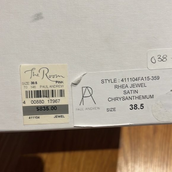 Paul Andrew satin flats -Rhea - Picture 2 of 5